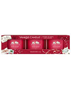 Yankee Candle - Letters to Santa - 3x Filled Votive Candle